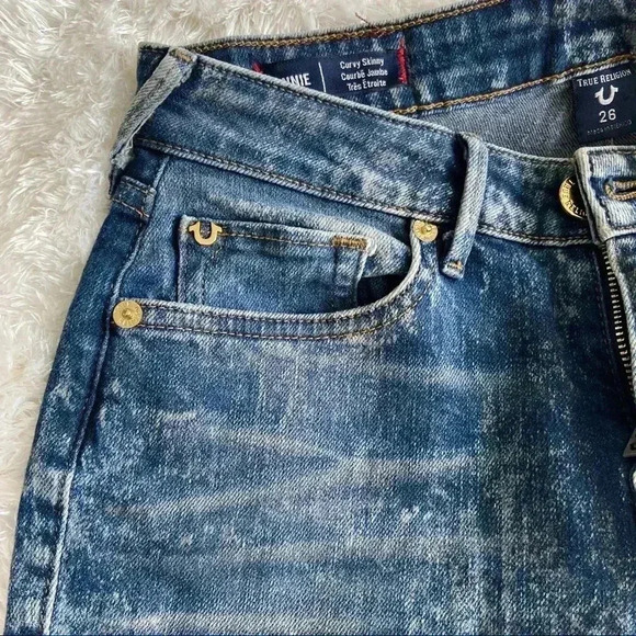 COPY - True Religion Jennie Curvy Skinny Jeans size 26 - Picture 9 of 12